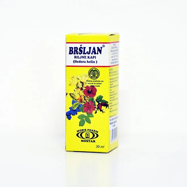 Bršljan - biljne kapi