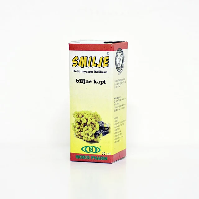 Smilje - biljne kapi