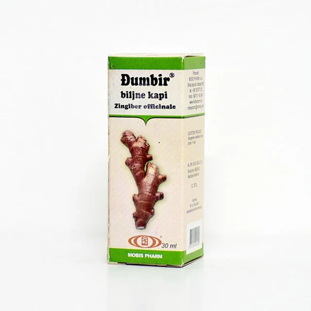Đumbir - biljne kapi