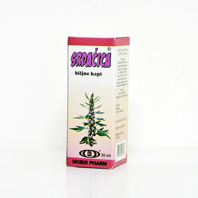 Srdačica - biljne kapi