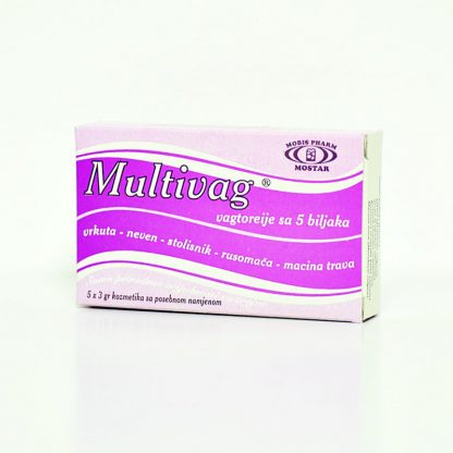 Multivag - vagitorije sa 5 biljaka